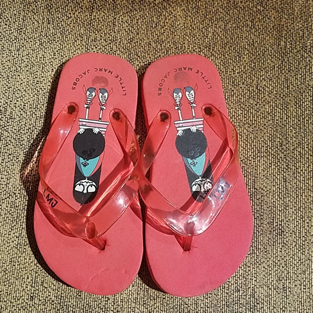 Little Marc Jacobs Slip On Flip Flops Sandals